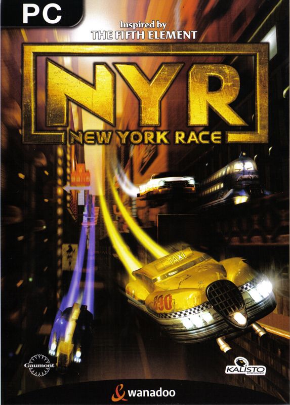New York Race box art for Playstation 2